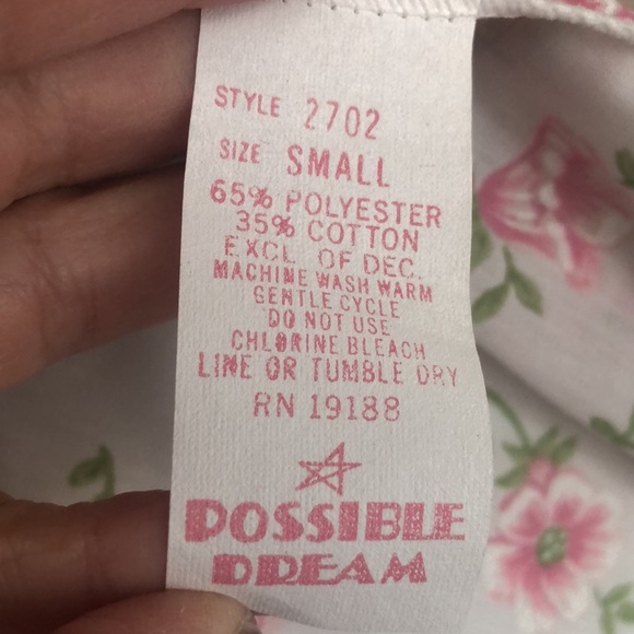 Possible Dream vintage robe  size small - Picture 6 of 7